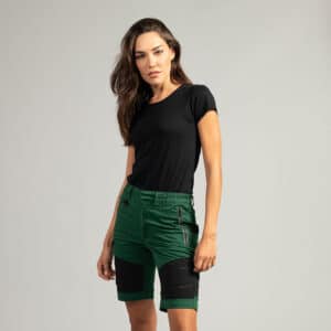 pantalone indossato libano shorts lady green