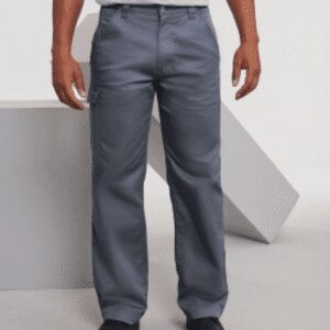 Adults' Polycotton Twill Trousers   Russell (1)