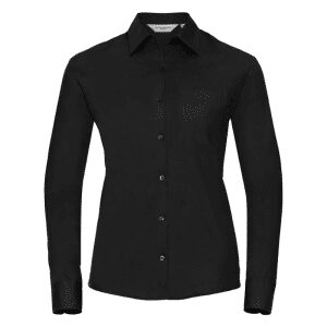 Ladies' Long Sleeve Pure Cotton Poplin Shirt   Russell (6)