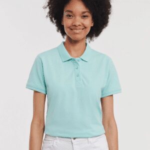 Ladies' Pure Organic Polo   Russell (1)