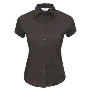Ladies' Short Sleeve Easy Care Fitted Shirt   Russell (6)