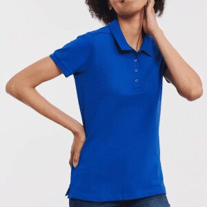 Ladies' Tailored Stretch Polo   Russell (1)