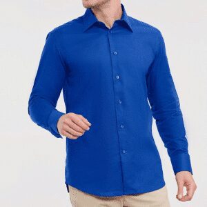 Men's LSL Tailored Oxford Shirt Russell (4)