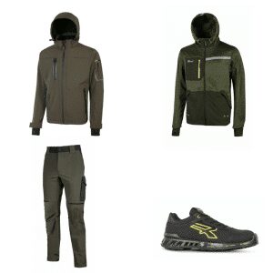 U Power KIT2 invernale Khaki